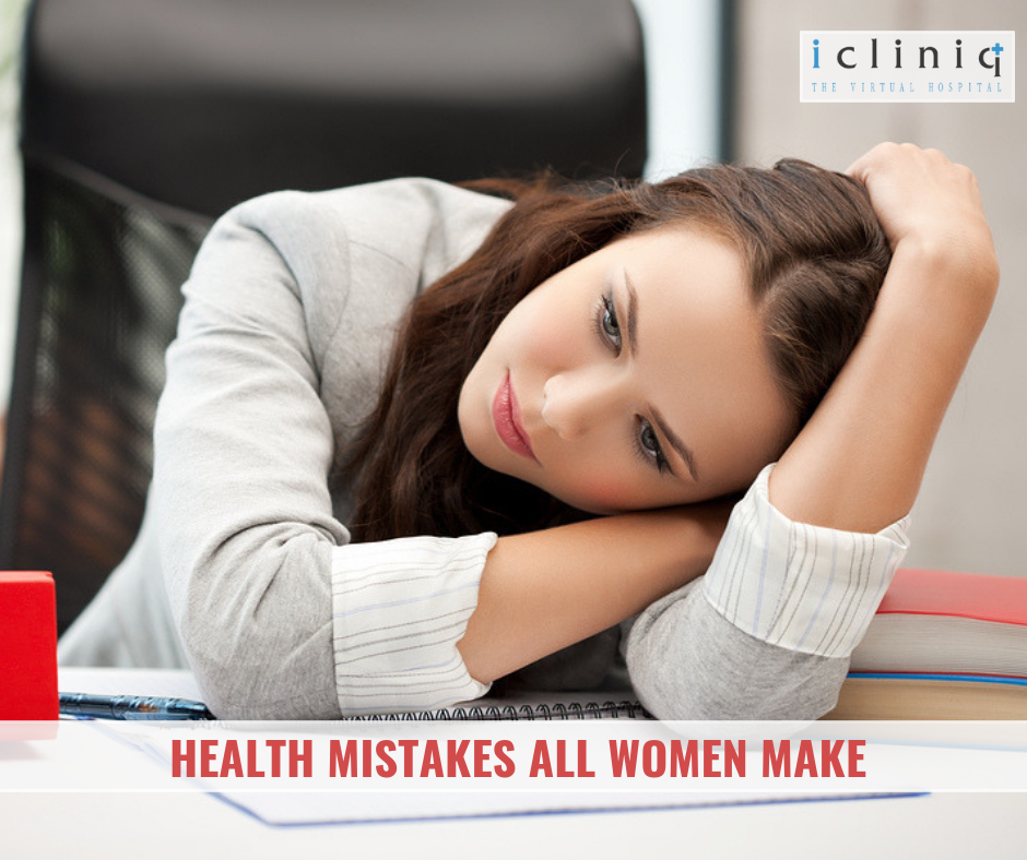 Health Mistakes All Women Make