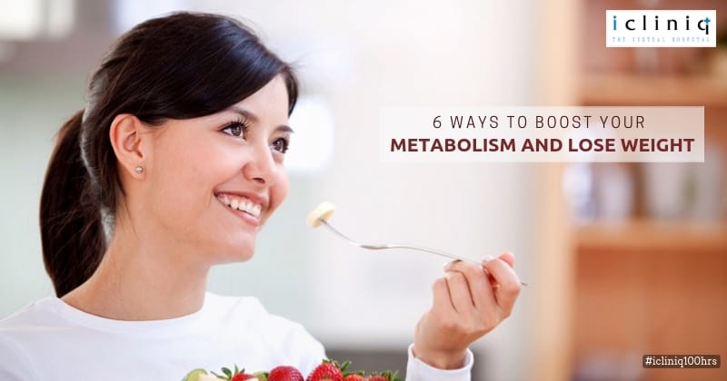 6 Ways to Boost Your Metabolism and Lose Weight