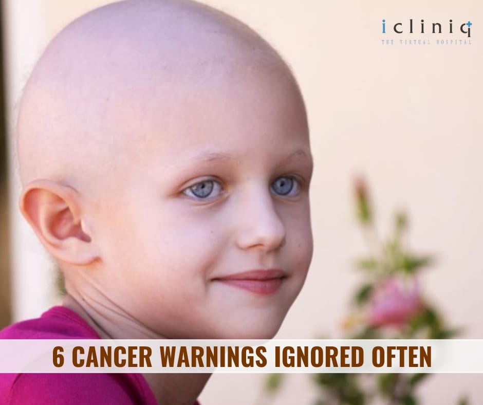 6 Cancer Warnings Ignored Often