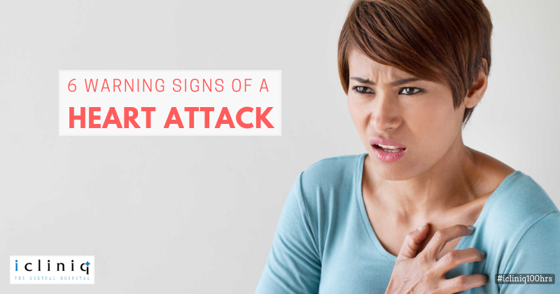 6 Warning Signs of a Heart Attack