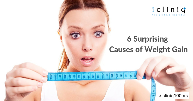 6 Surprising Causes of Weight Gain