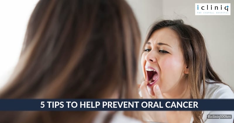 5 Tips to Help Prevent Oral Cancer