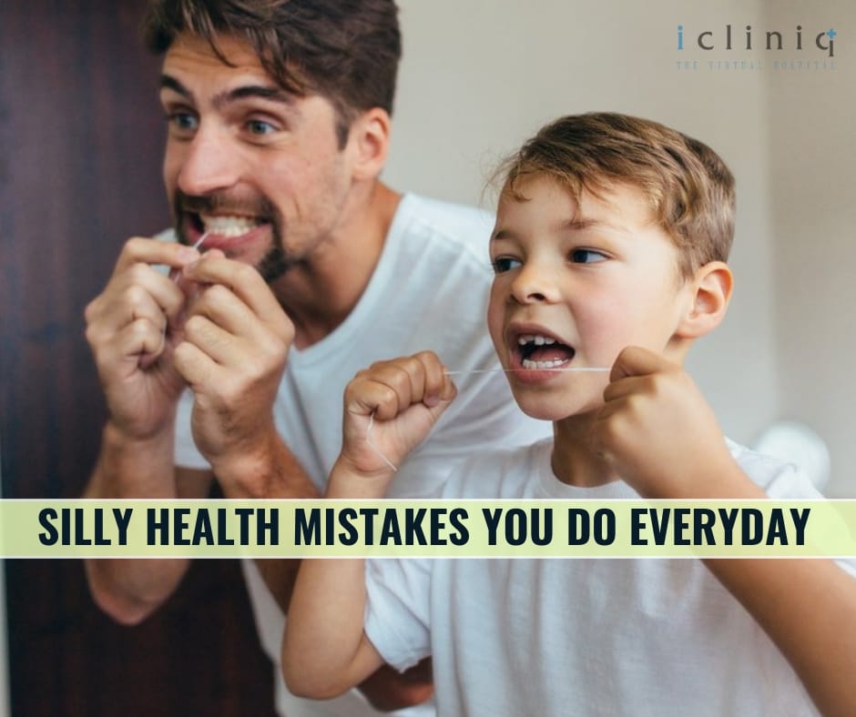Silly Health Mistakes You Do Everyday