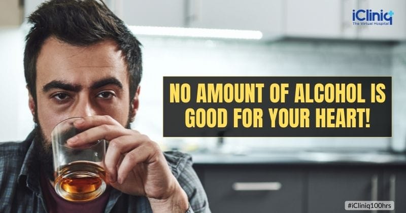 No Amount of Alcohol Is Good for Your Heart!