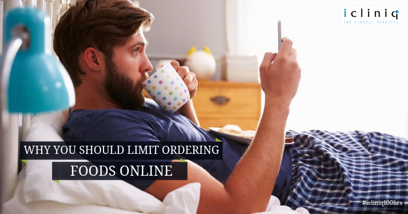 Why you should limit ordering foods online