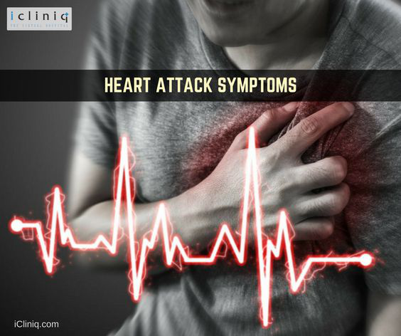 Symptoms you may experience before a heart attack!