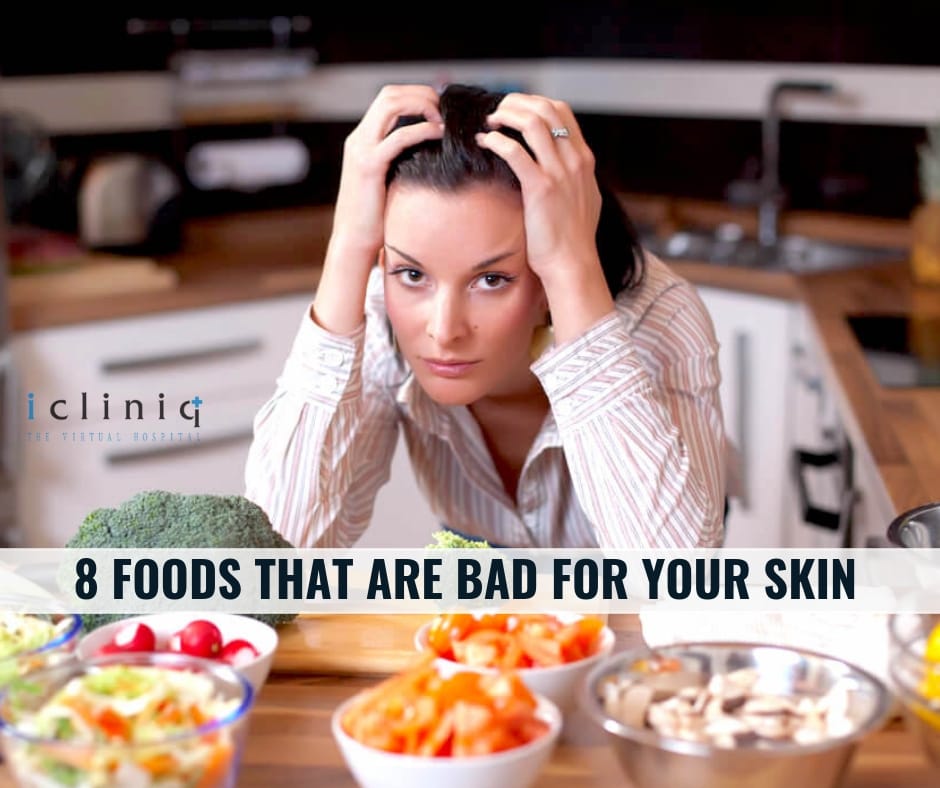 8 Foods That Are Bad For Your Skin