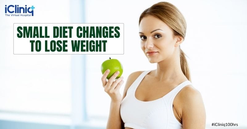 Small Diet Changes to Lose Weight