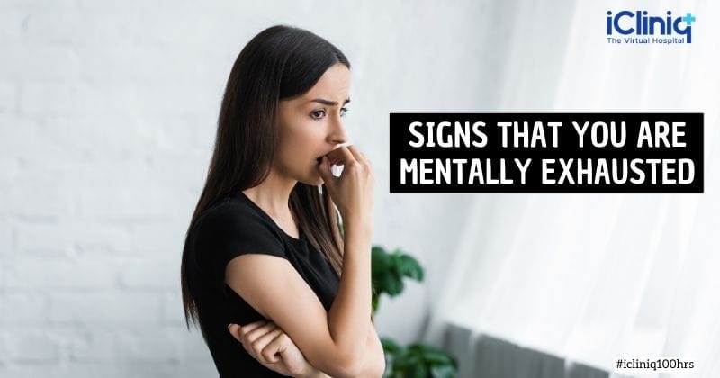 Signs That You Are Mentally Exhausted