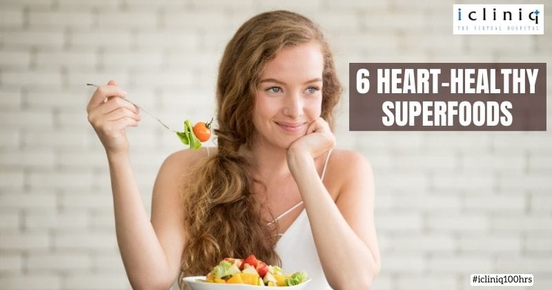 6 Heart-Healthy Superfoods