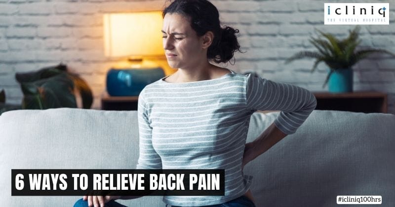 6 Ways to Relieve Back Pain