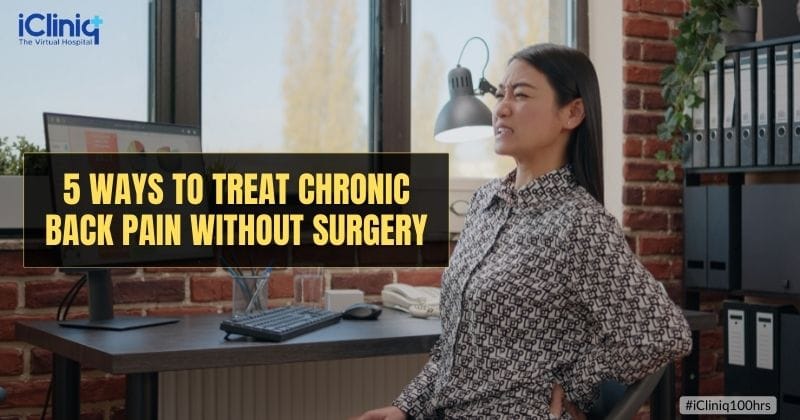 5 Ways to Treat Chronic Back Pain Without Surgery