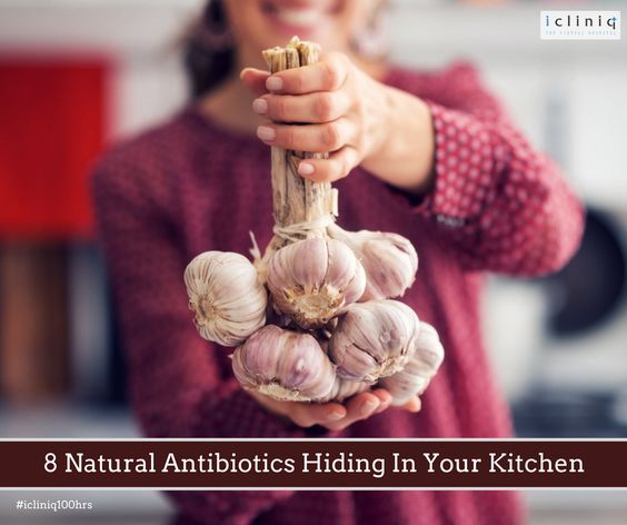 8 Natural Antibiotics Hiding In Your Kitchen