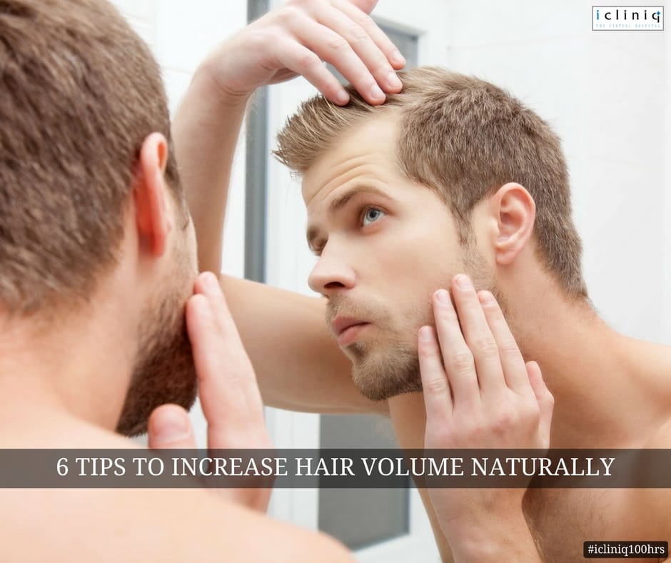 6 Tips To Increase Hair Volume Naturally