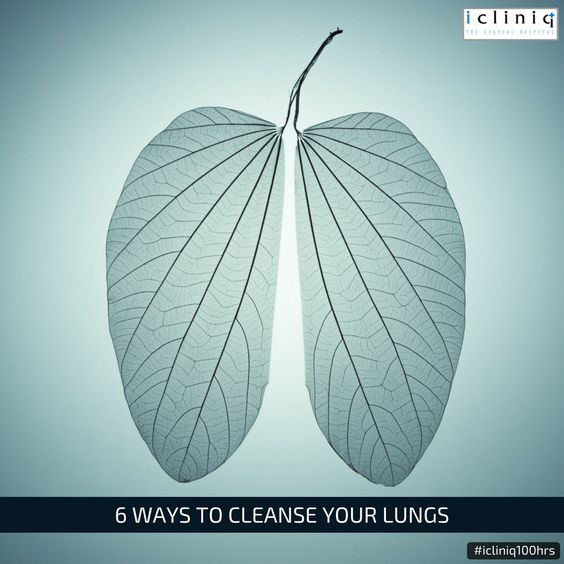 6 Ways to Cleanse Your Lungs