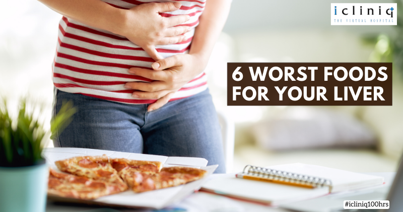 6 Worst Foods for Your Liver