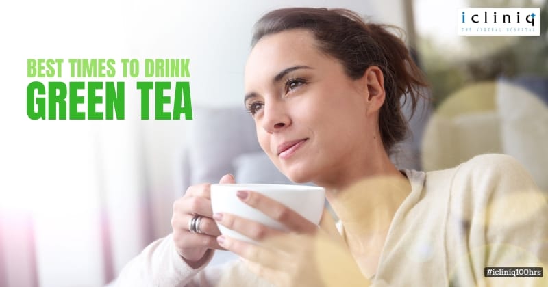 Best Times to Drink Green Tea