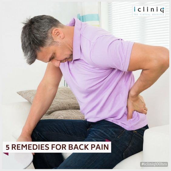 5 Remedies for Back Pain