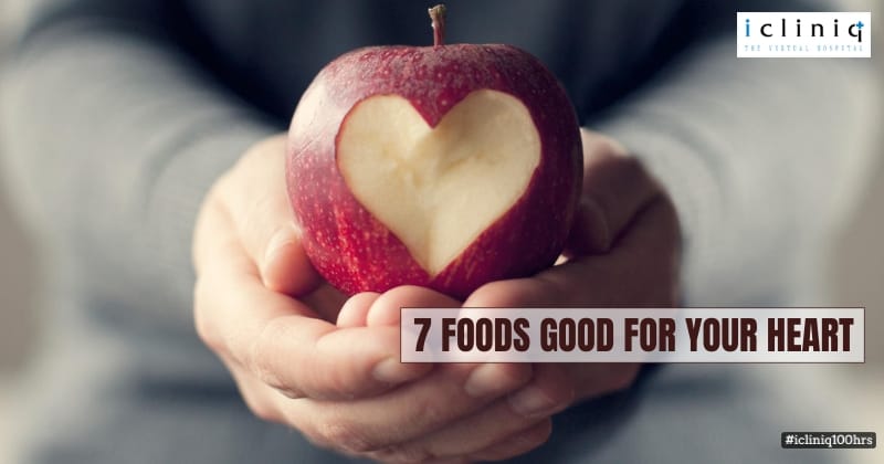 7 Foods good for your heart