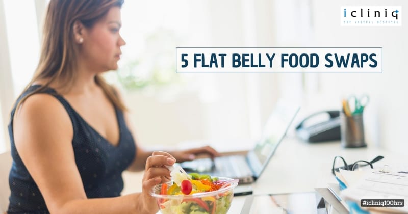 5 Flat Belly Food Swaps