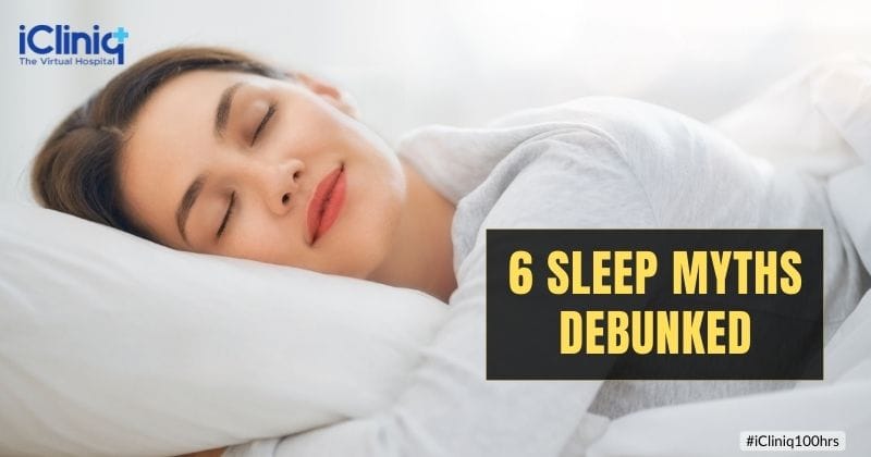 6 Sleep Myths Debunked