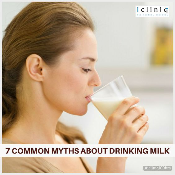 7 Common Myths About Drinking Milk