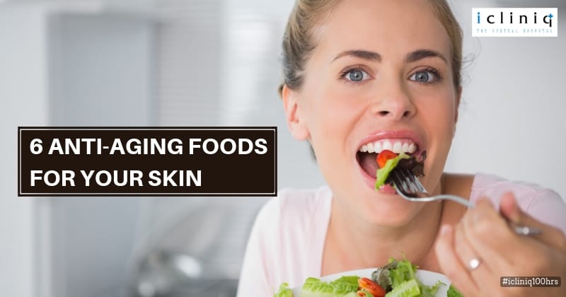 6 Anti-Aging Foods For Your Skin