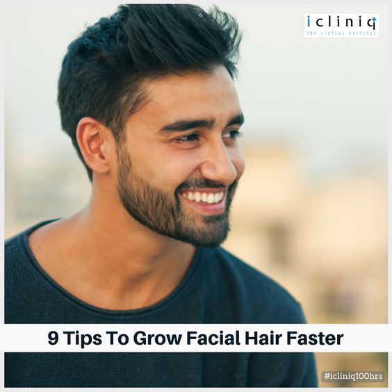 9 Tips To Grow Facial Hair Faster