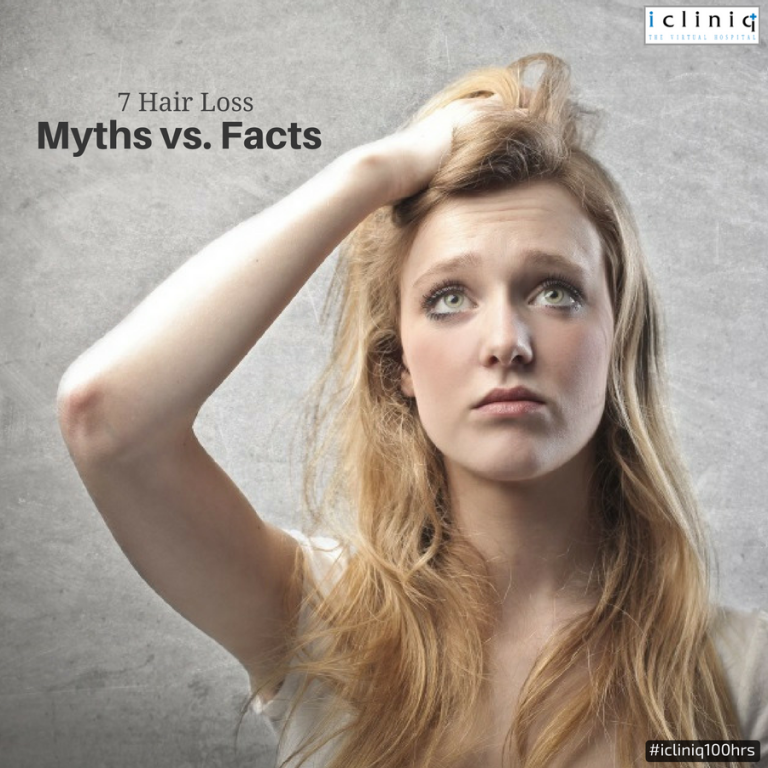 7 Hair Loss Myths vs. Facts