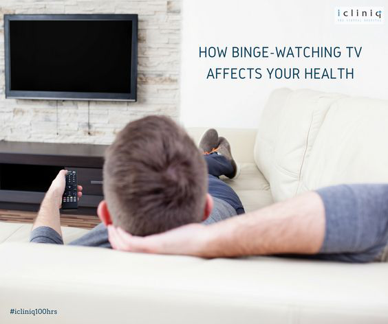 How Binge-Watching TV Affects Your Health
