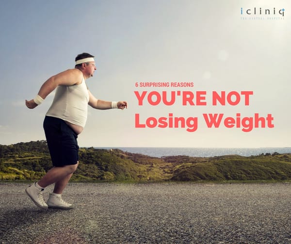 6 Surprising Reasons You're Not Losing Weight