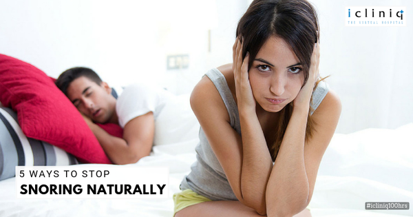 5 Ways to Stop Snoring Naturally