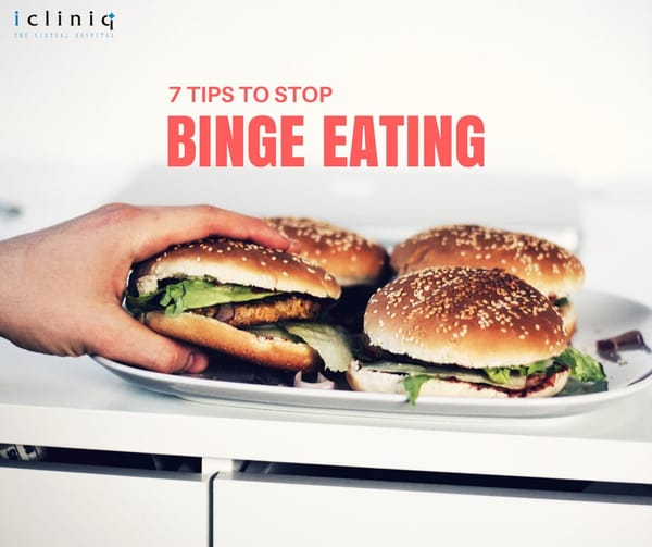 7 Tips to Stop Binge Eating