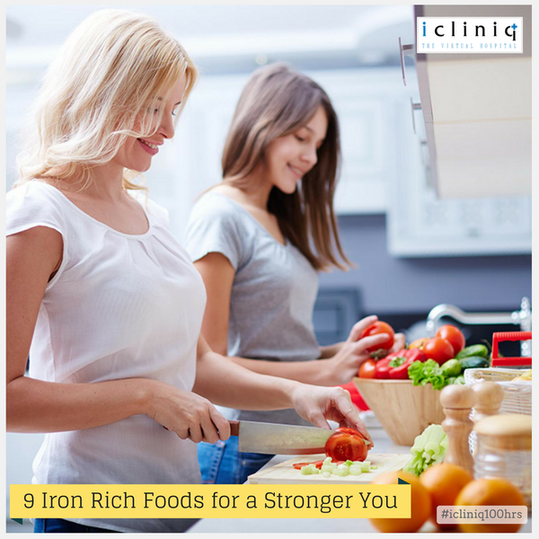 9 Iron Rich Foods for a Stronger You