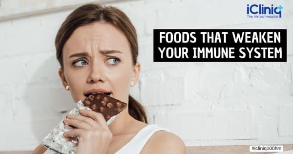 Foods That Weaken Your Immune System