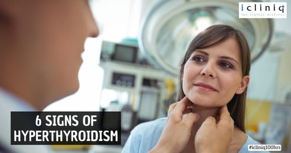 6 Signs of Hyperthyroidism
