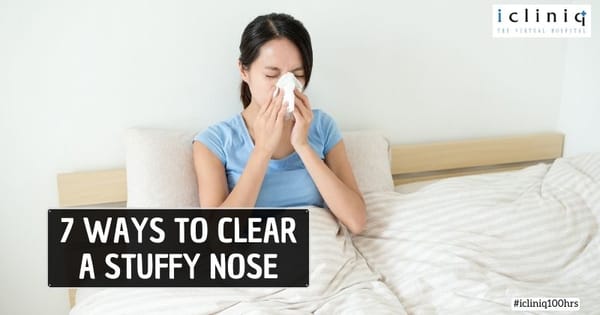 7 Ways to Clear a Stuffy Nose