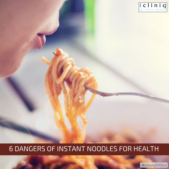 6 Dangers of Instant Noodles for Health
