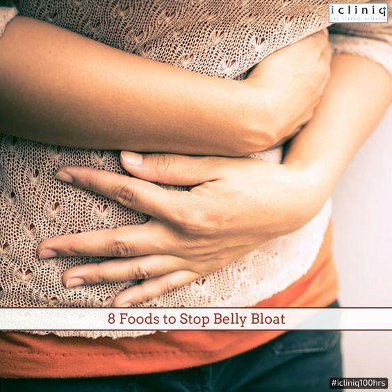8 Foods to Stop Belly Bloat