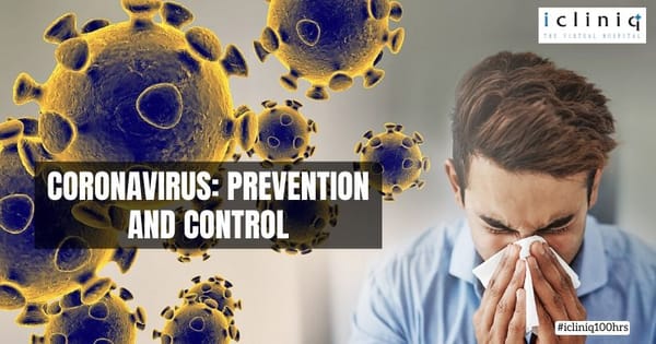 Novel Coronavirus (COVID-19) Infection - Prevention and Control