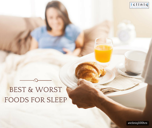Best and Worst Foods for Sleep