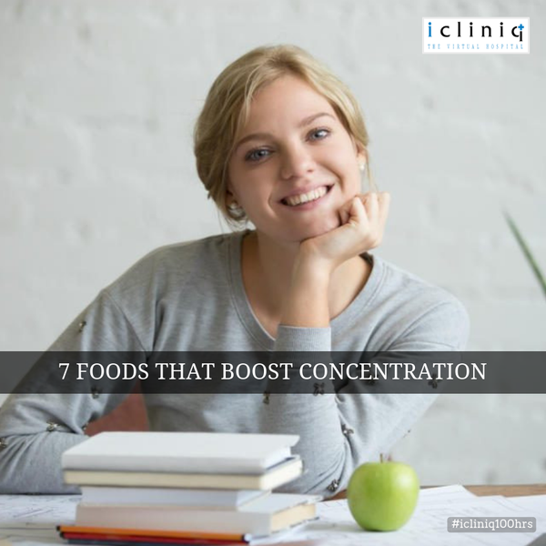 7 Foods That Boost Concentration