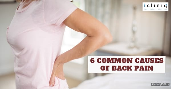 6 Common Causes of Back Pain