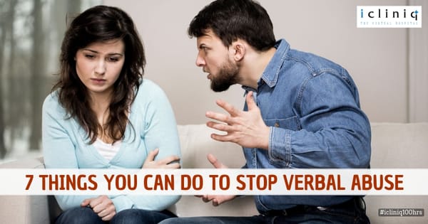 7 Things You Can Do To Stop Verbal Abuse